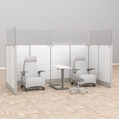 Render of the Medical Facility Room Divider