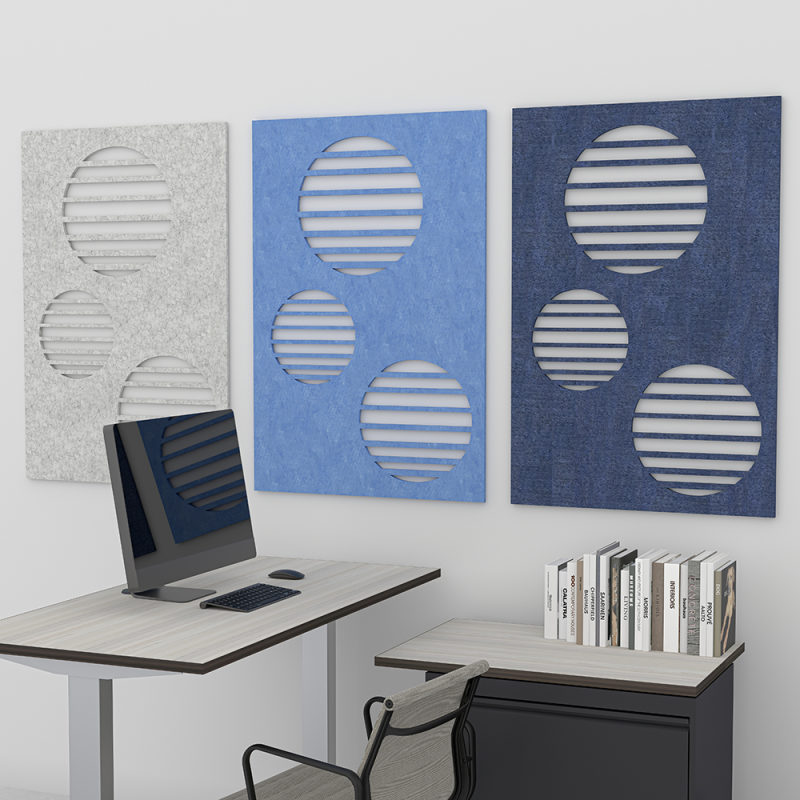 eSCAPE Circle Vents Acoustic Wall Panels 30X47