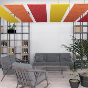 Picture of eSCAPE Rectangular Suspended Acoustic Ceiling Panels