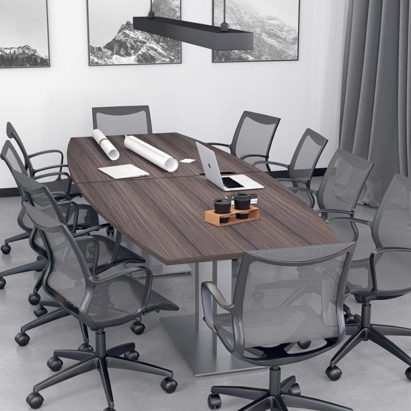 Render of 10-Person Boat Conference Table