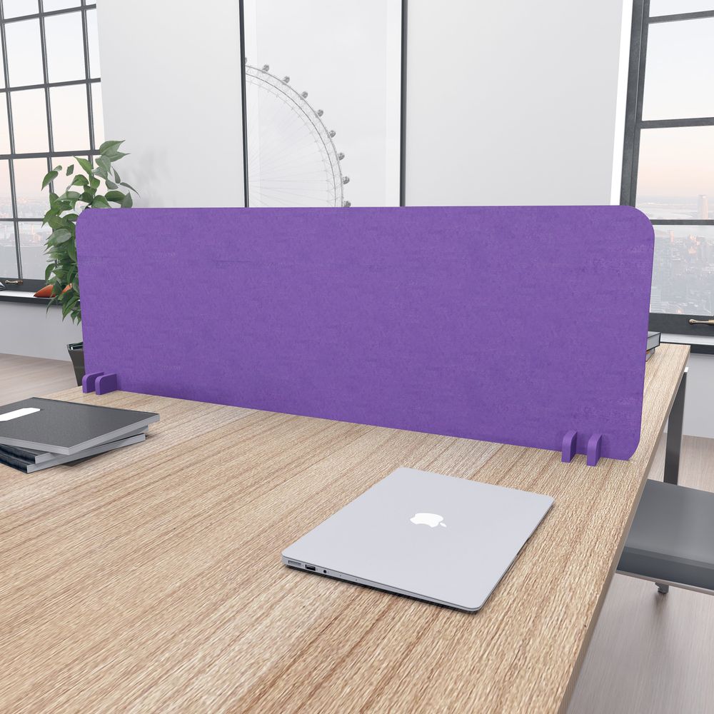 Render of eSCAPE Freestanding Acoustic Desk Privacy Screen