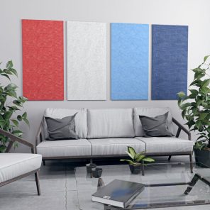 picture of Set of 4 Wall Mounted Acoustical Panel 24"W x 47"H