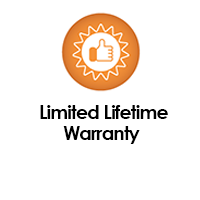 Limited lifetime warranty