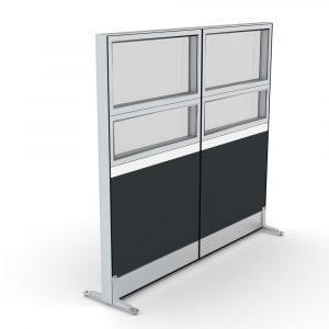 Render of Waiting Room Divider
