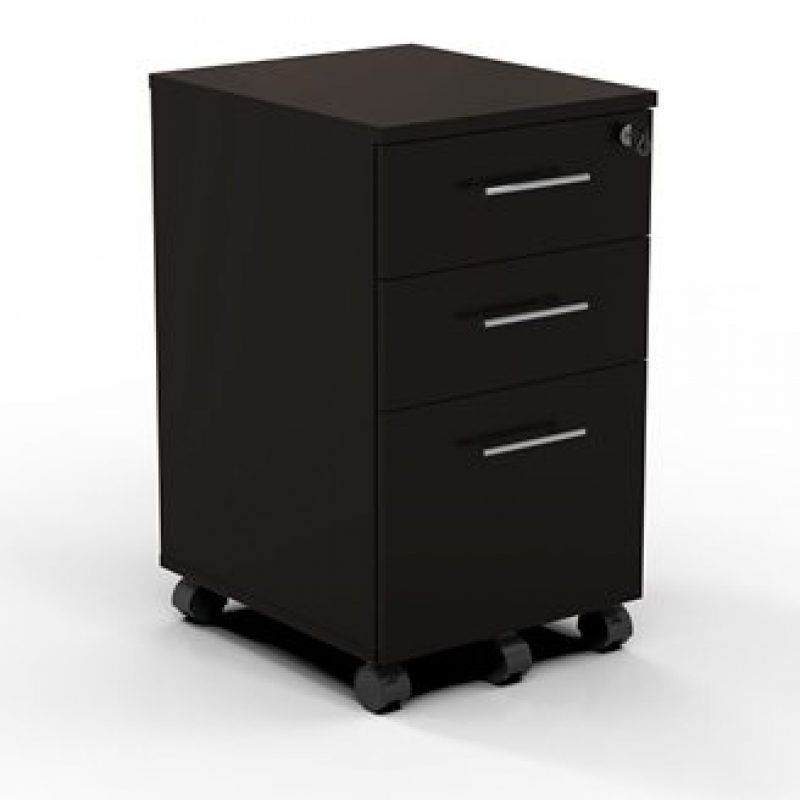 Medina Laminate Mobile Pedestal - B/B/F
