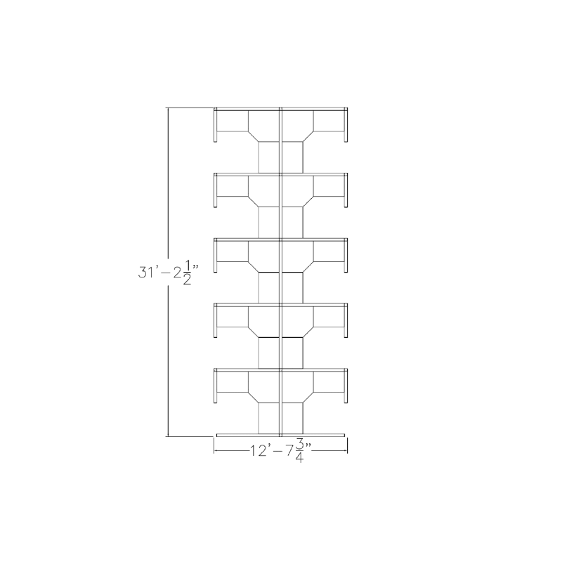 10-Person L-Shaped Cubicle Workstations |Sapphire Cubicle System