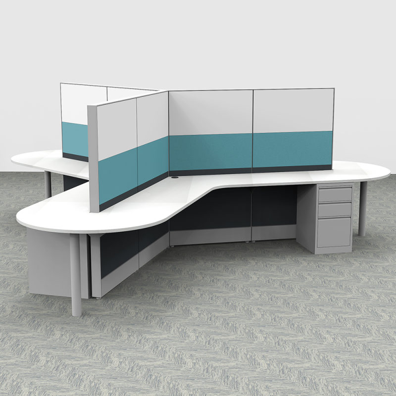 120 Degree Cubicles Sapphire Cubicle System
