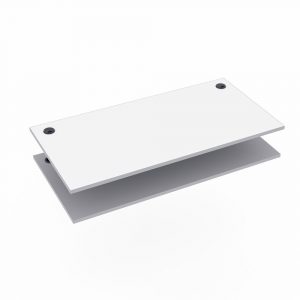 Render of 30" by 60" Straight Worksurface