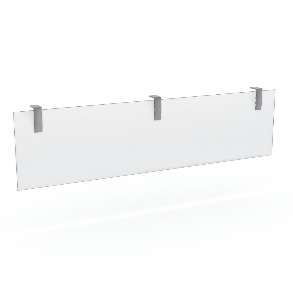 Render of 70"W Frosted Modesty Panel