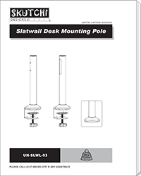 Quantum Slat Wall Mounting Pole Instructions