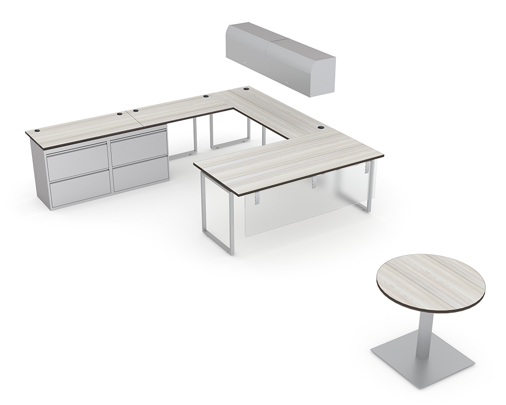 Indigo Series executive suite with side table