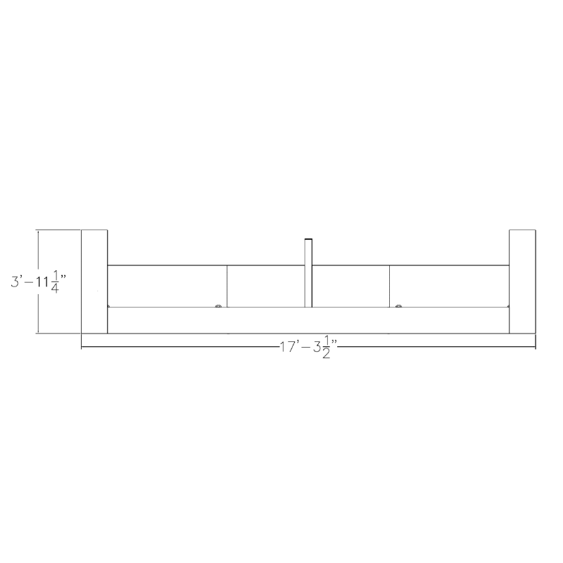 ADA Double Reception Counter Desk Sapphire Cubicle System