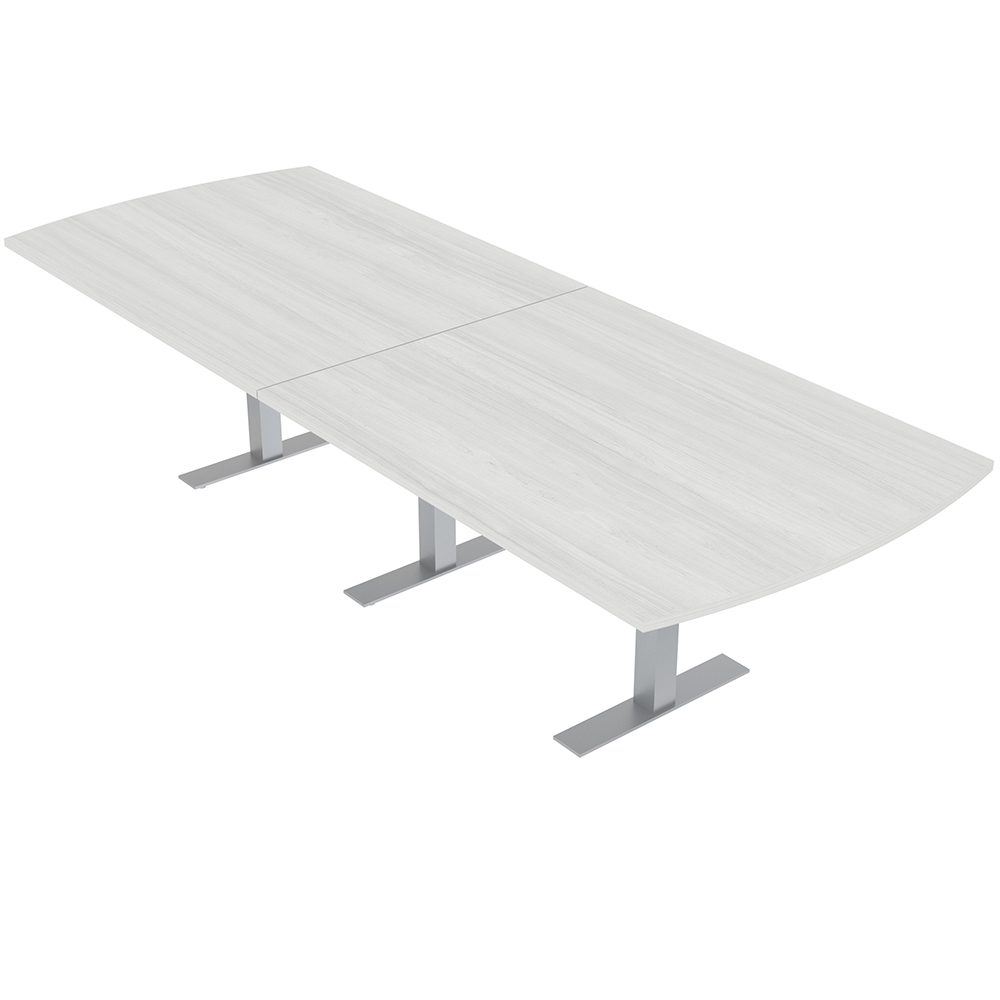 10 Person Arc Rectangle Conference Table