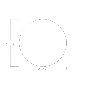 4 Person Small Round Table