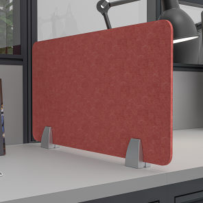 eSCAPE Desktop Mounted Acoustic Privacy Screen 12"H