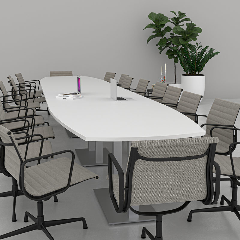 20 Foot Arc-Boat Conference Table