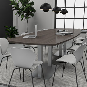 10-foot Arc Boat Conference Table