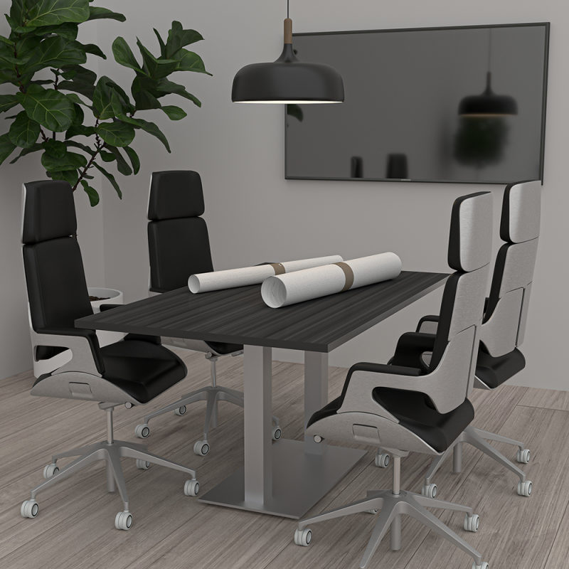 5 Foot Rectangular Conference Table