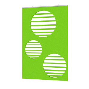 eSCAPE Acoustic Wall Art Circle Vents 30X47