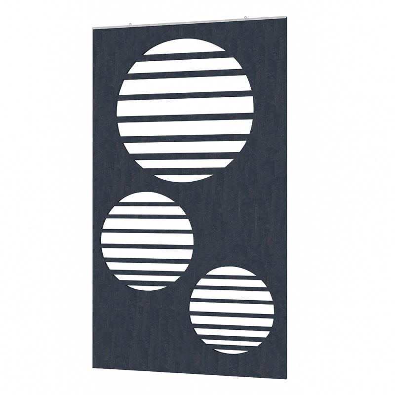 eSCAPE Circle Vents Acoustic Wall Art 47X84