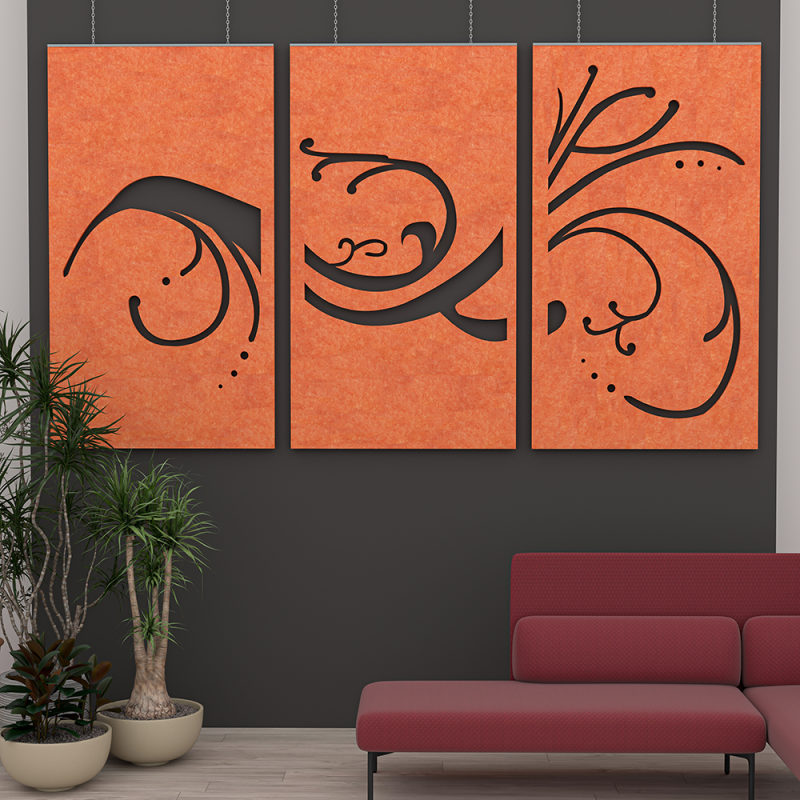 eSCAPE Breeze acoustical wall art