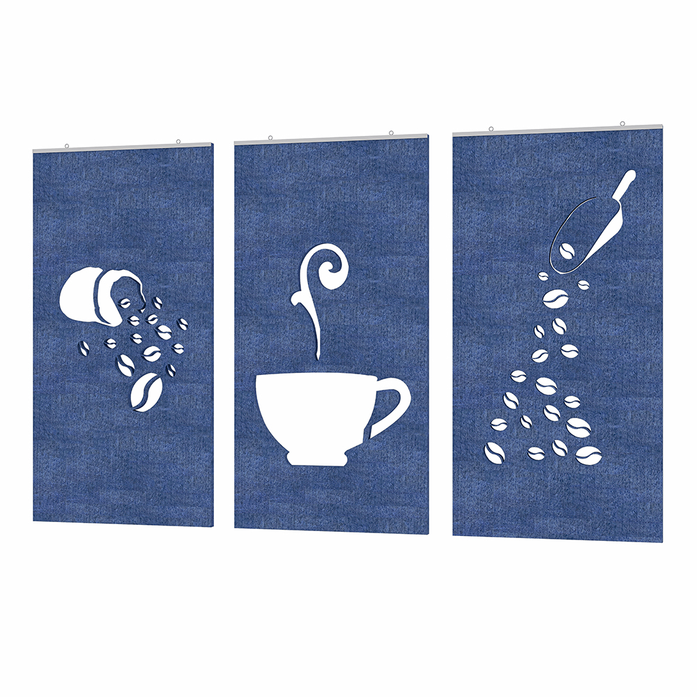 eSCAPE Acoustic Wall Art Coffee Shop