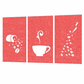 eSCAPE Hanging Acoustic Panels Coffee Shop