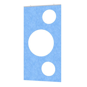 eSCAPE Swiss Circles Wall Art 24X47