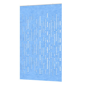 eSCAPE Digital Code Hanging Acoustical Panel