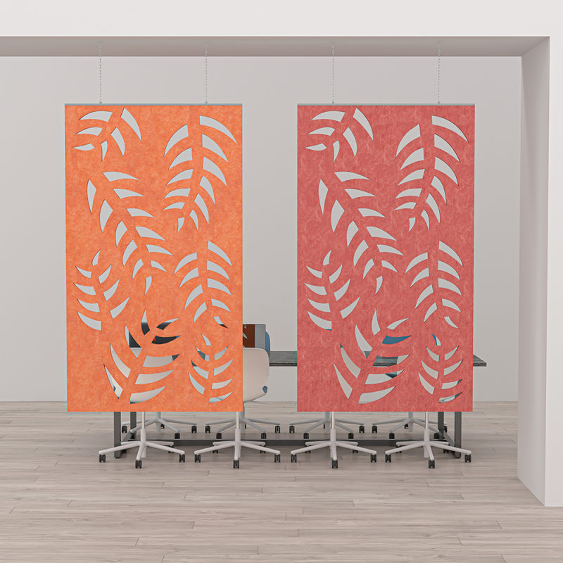 eSCAPE Fern Leaves Acoustic Panel Scene