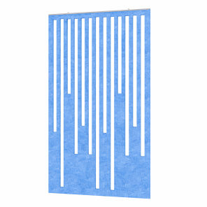 Falling Water Wall Art PET 47X84