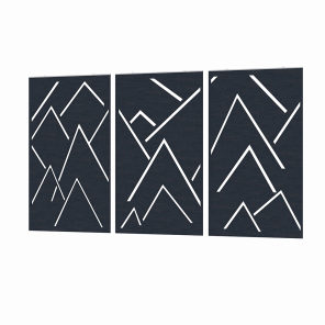 eSCAPE Hanging Acoustic Panels Mountain Range