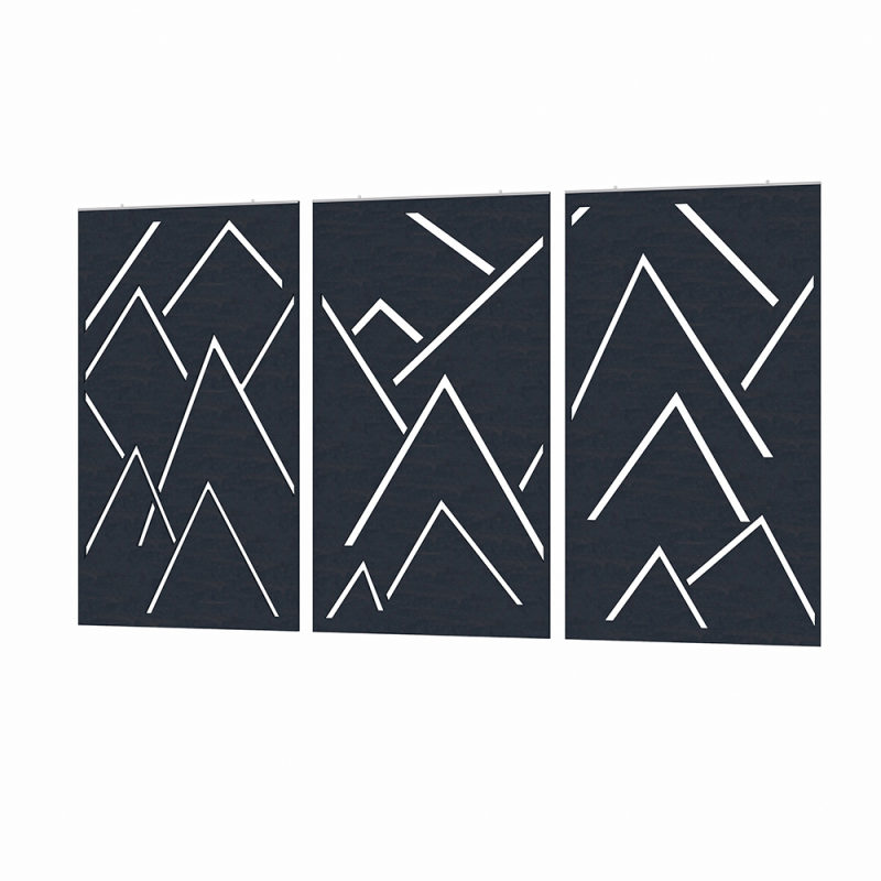 eSCAPE Hanging Acoustic Panels Mountain Range