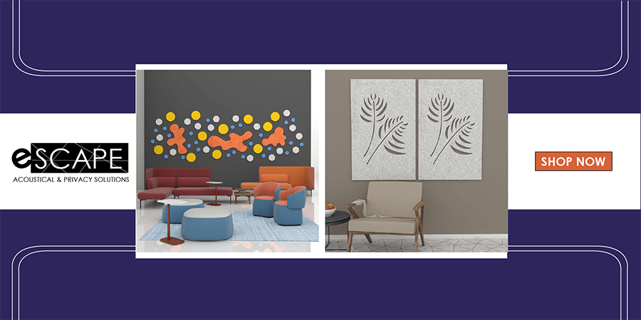 eSCAPE Acoustical Sound Absorbing Panels
