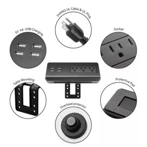 Electric Power Module for Your Desk or Worksurface
