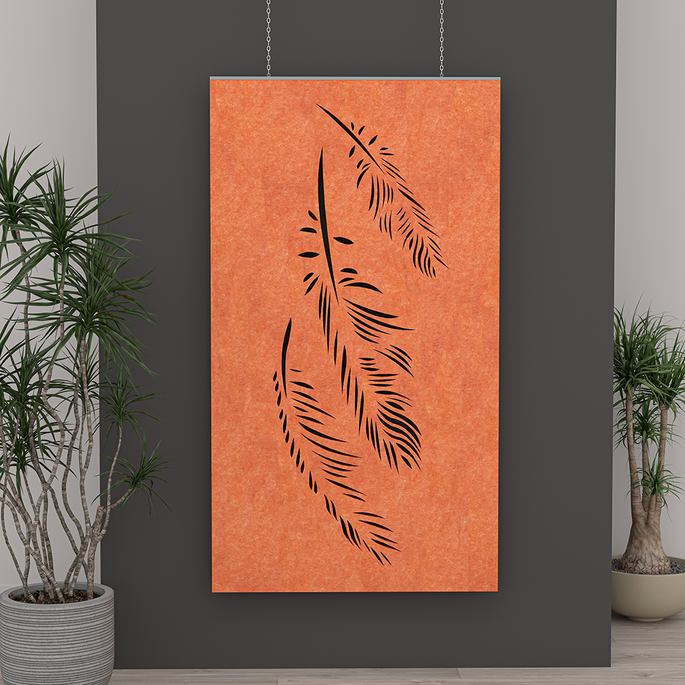 eSCAPE Acoustical Panel Feather Design