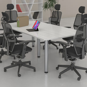 7' Arc Rectangle Conference Table Post Legs