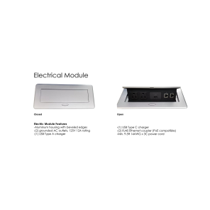 Harmony Conference Tables with Electrical Modules
