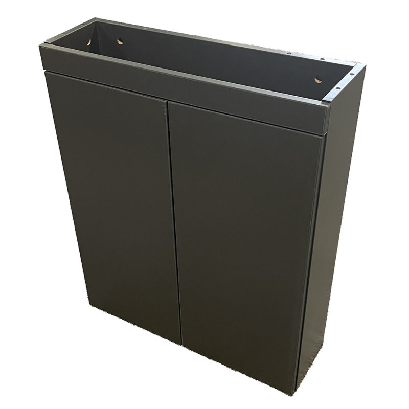 Front View of the Cable Management Cabinet For Conference Tables