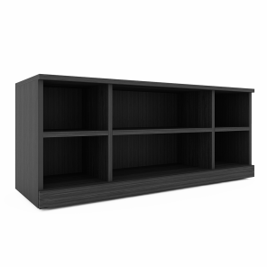 Credenza cabinet with 5 laminate options.