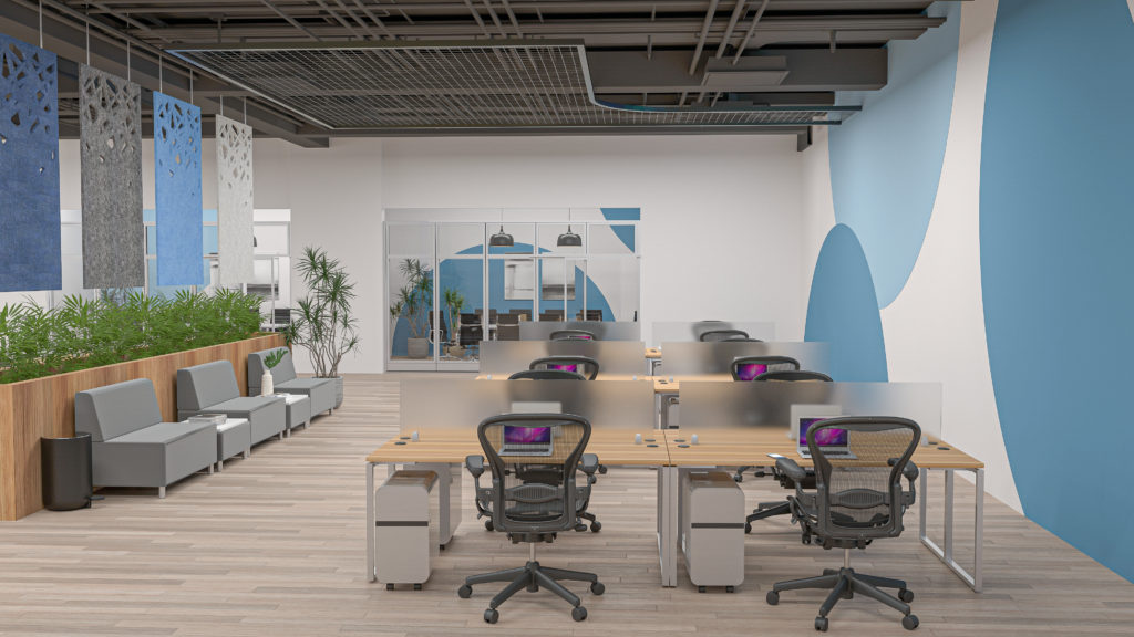 office noise pollution in open office