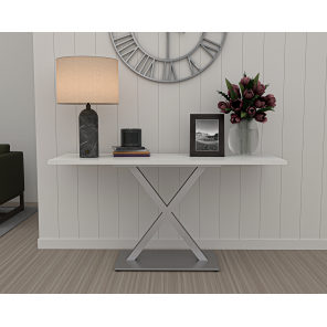 Harmony Office Table Series Rectangular 20x60 Console Table X Base