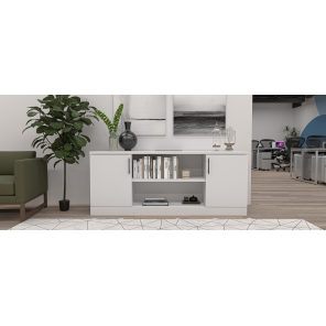 Sol Series 2 Door Credenza With Electric Scene
