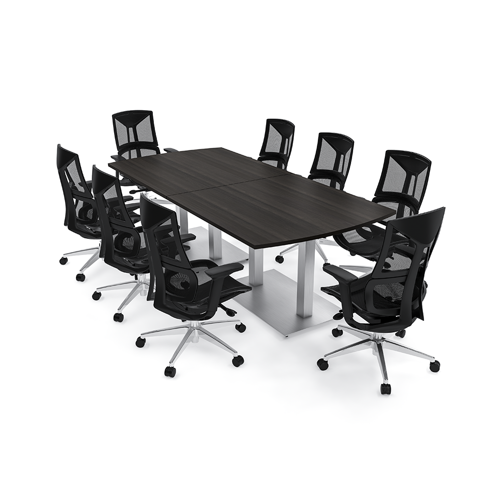 Harmony 8' Arc Rectangle Table And Chairs Bundle