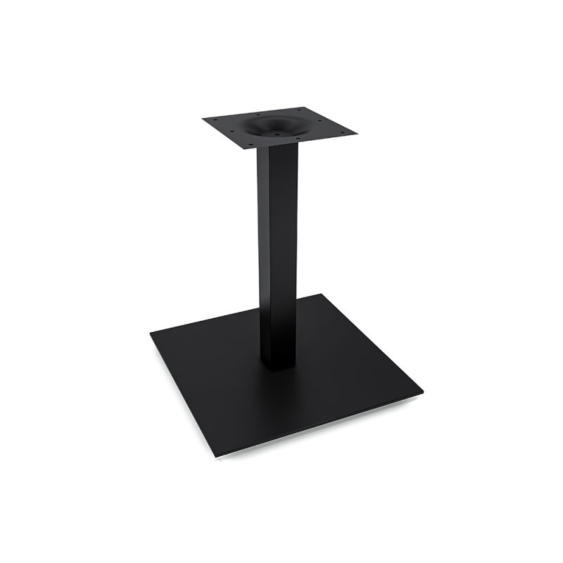 Square Sitting Height Base Matte Black