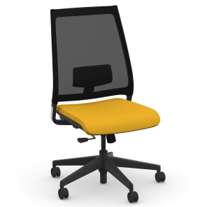 Ergonomic Mesh Back Office Chair No Arms